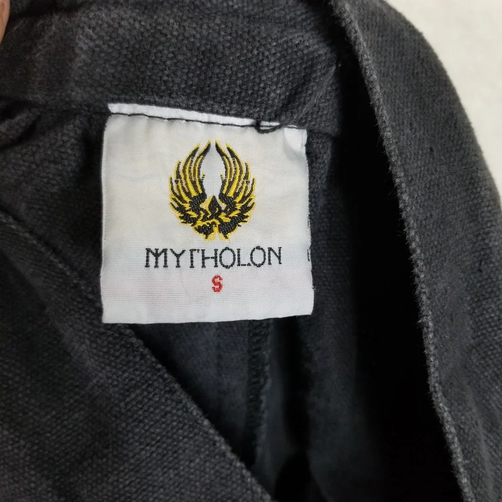Mytholon Canvas Breeches Men Small Black Landsknecht LARP Renaissance Trousers